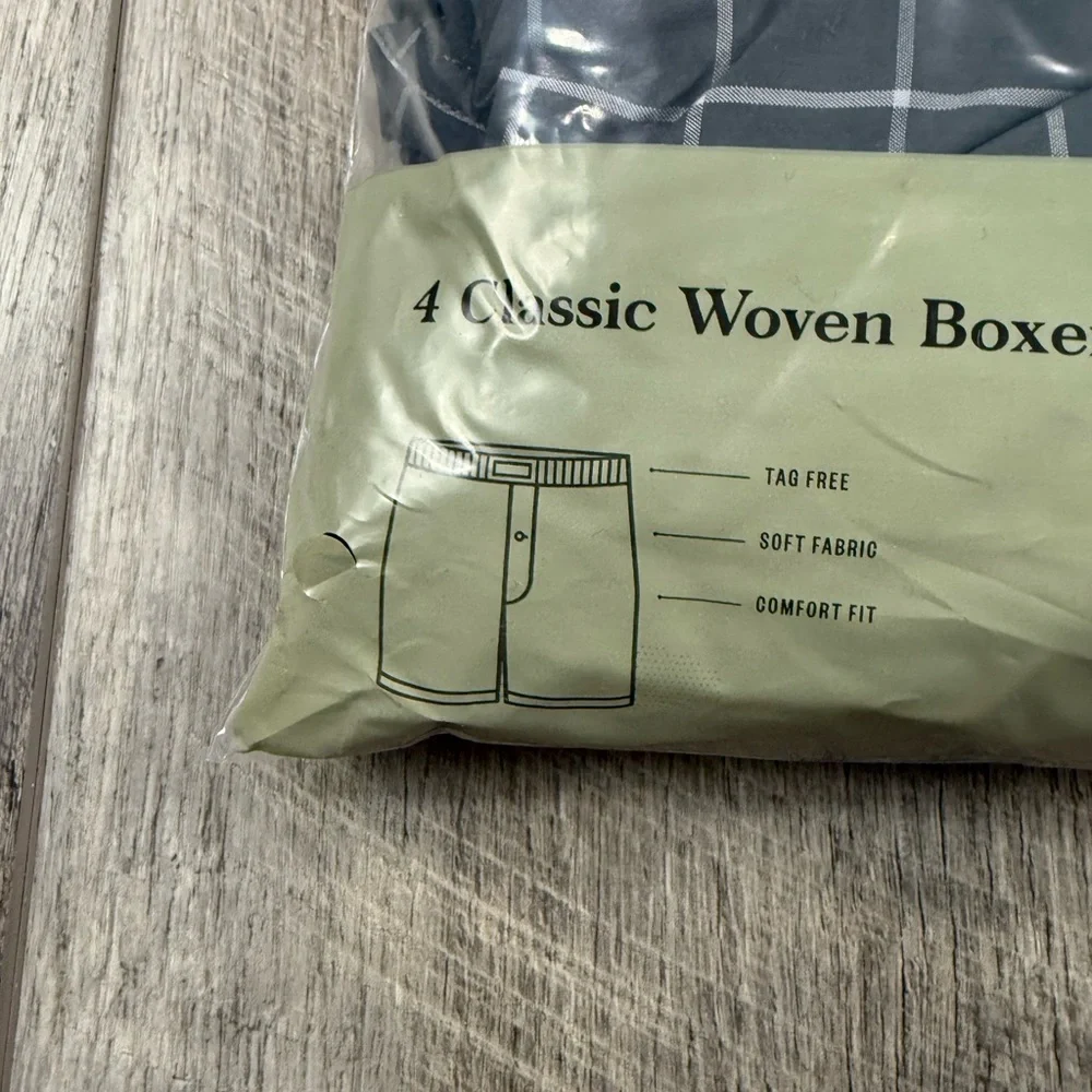 Goodfellow Mens Woven‎ Boxer Pack